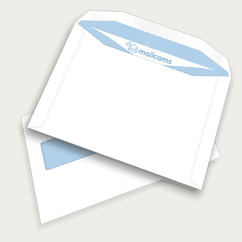 500 White C5+ Gummed High Windowed (45mm x 90mm Window) Folding Inserting Machine Envelopes (162mm x 235mm)