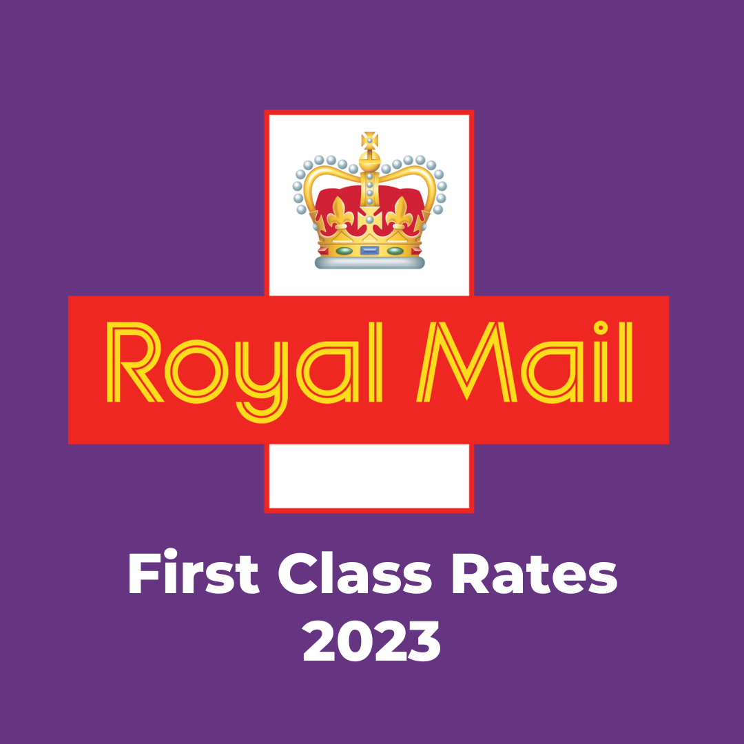 Royal Mail First Class Postage Rates 2023!